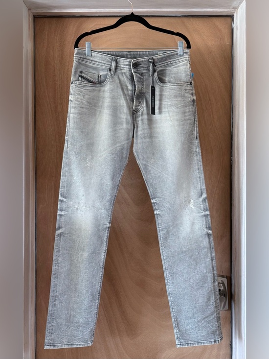 Diesel Other - Diesel Buster Slim Tapered Jeans R99J6 Grey Stretch Men's W33 L32 NWT